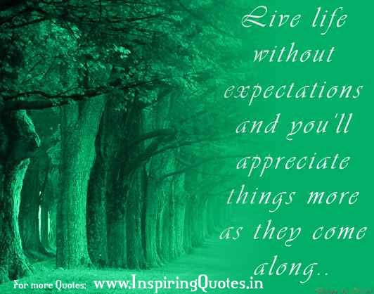 Life without expectations Quotes Thoughts Suvichar Images 