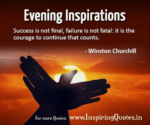Good Evening Inspirational Wishes - Inspirational Thoughts and Quotes